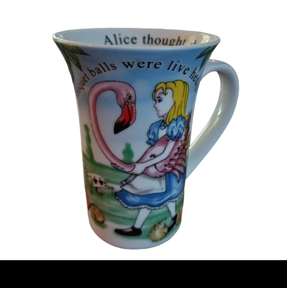 Coffee Cup Mug PAUL Cardew 2008 Alice In Wonderland Queen Of Hearts Coll… - Picture 5 of 6